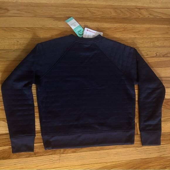 Marmot Roice Crew Women’s Pullover Sweater Arctic Navy Blue Size Medium - Picture 2 of 7